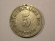 G13 KR  5 Pfennig 1903 A in ss   Originalbilder