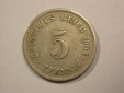 G13 KR  5 Pfennig 1904 E in ss  Originalbilder