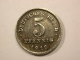 G13 KR  5 Pfennig -Eisen-  1916 G in vz  -R-   Originalbilder