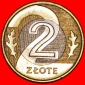 * 2 EICHENBLÄTTER (1994-2021): POLEN ★ 2 ZLOTY 1995! BIMETA...