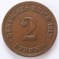 Deutsches Reich 2 Pfennig 1912 A Kupfer ss