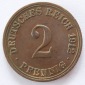 Deutsches Reich 2 Pfennig 1912 A Kupfer ss+