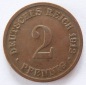 Deutsches Reich 2 Pfennig 1912 D Kupfer ss