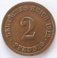 Deutsches Reich 2 Pfennig 1912 E Kupfer ss