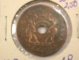 G14 Rhodesien 1 Penny 1957 in ss, Randfehler Originalbilder