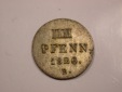 G15 Hannover  4 Pfennig 1826 in vz/vz+ !! Originalbilder