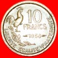 * HAHN (1950-1959): FRANKREICH★ 10 FRANC 1950! OHNE VORBEHALT