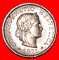 * FREIHEIT (1879-2022): SCHWEIZ ★ 5 RAPPEN 1971! STEMPEL 1+B...