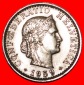 * FREIHEIT (1939-2022): SCHWEIZ ★ 20 RAPPEN 1959B STELPEL 1+...