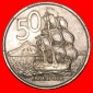 * SCHIFF (1967-1985): NEUSEELAND ★ 50 CENT 1967 STG! ELISABE...