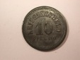 G17  Notgeld  Usingen 10 Pfennig 1917 in f.ST  Originalbilder