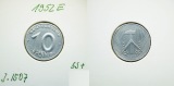 DDR 10 Pfennig 1952 E