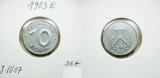 DDR 10 Pfennig 1953 E