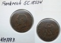 Frankreich 5 Centimes 1853 W