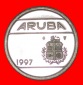 * NIEDERLANDE (1986-2020): ARUBA ★ 5 CENT 1997 STG STEMPELGL...