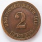 Deutsches Reich 2 Pfennig 1914 A Kupfer ss