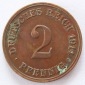 Deutsches Reich 2 Pfennig 1914 E Kupfer ss