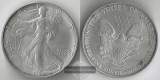 USA  1 Dollar 1995   American Eagle  FM-Frankfurt   Feinsilber...