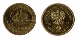 Polen 2 Zloty 2005 <i>Segelschiff</i> **Unc./Bfr.