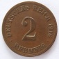 Deutsches Reich 2 Pfennig 1916 A Kupfer ss