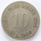 Deutsches Reich 10 Pfennig 1896 E K-N s+