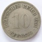 Deutsches Reich 10 Pfennig 1901 G K-N ss