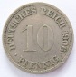 Deutsches Reich 10 Pfennig 1906 G K-N ss