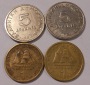 e.13 Griechenland, 1 Drachme 1982+1984 und 5 Drachmen 1982+1982