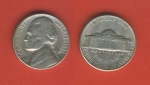 USA 5 Cents 1957 D