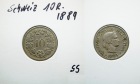 Schweiz 10 Rappen 1884
