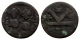 Antike, Byzanz (Justinian II), Bronze MIB 56; 4,28 g