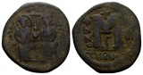 Antike, Byzanz (Justinian II & Sophia), Bronze MIB 42; 14,90 g