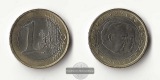 Monaco  1 Euro  (Gedenkmünzen)  2001  FM-Frankfurt  Fürst Ra...