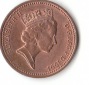 Großbritannien 1 Penny 1991 (F048)b.