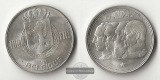 Belgien  100 Francs   1954  FM-Frankfurt Feinsilber: 15,03g