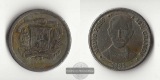Dominikanische Republik  ½ Peso  1981  FM-Frankfurt  Cu/Ni