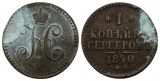 Ausland; Russland; Kleinmünze 1840; 1 Kopeke