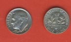 USA  1 Dime 1977