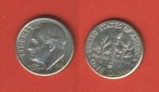 USA  1 Dime 1989 D