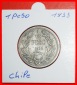 * HAMMER UND SICHEL (1933-1940): CHILE ★ 1 PESO 1933! IN PAC...