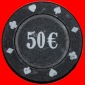 * GROSSE WERTUNG: UNBEKANNTES CASINO ★ 50 EURO POKER CHIP!...