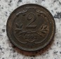 Österreich K & K 2 Heller 1893, besser