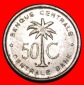 * PALME (1954-1955):BELGISCH-KONGO - RUANDA-URUNDI★50 CENTIM...