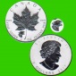 Kanada 5$ Silbermünze Maple Leaf mit Privy Mark *Puma* 2017 R...