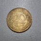 Frankreich 20 Centimes 1974 Umlauf