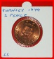 * GROSSBRITANNIEN (1977-1981): GUERNSEY ★ 2 PENCE 1979 BU! E...