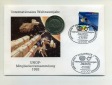 Numisbrief Internationales Weltraumjahr 1992 mit 10 Mark DDR 1...