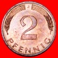 * ROGGEHREN (1967-2001): DEUTSCHLAND★ 2 PFENNIG 1980J STEMPE...