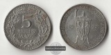 BRD, Weimarer Republik   5 Reichsmark   1925 A   FM-Frankfurt ...