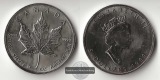 Kanada  5 Dollar  1999     Kanadisches Ahornblatt    FM-Frankf...